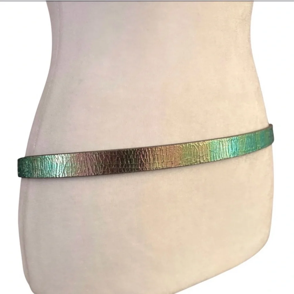 Vintage J.Crew Hologram Women's Belt | XS - Picture 5 of 12